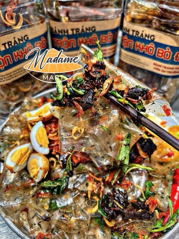 BÁNH TRÁNG KHÔ BÒ ĐEN