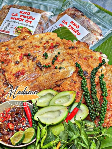 KHÔ CÁ THIỀU NƯỚNG MUỐI ỚT