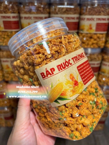 BẮP RUỐC TRỨNG MUỐI (Hũ 500G)