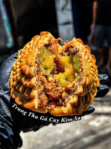 TRUNG THU THẬP CẨM GÀ QUAY KIM SA (cái 200-220gr)