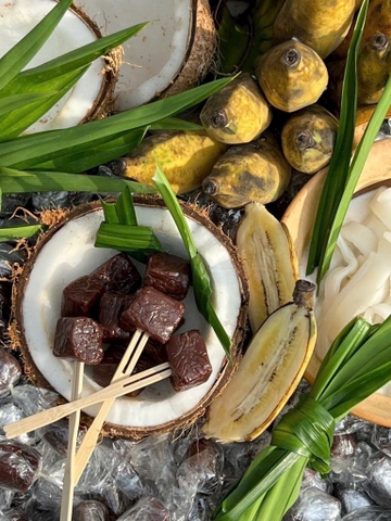 KẸO CHUỐI TƯƠI CỐT DỪA (500G)