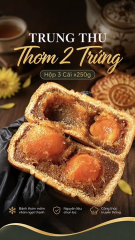 TRUNG THU THƠM 2 TRỨNG (cái 220-250gr)