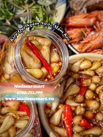 KIỆU QUẾ NGÂM NƯỚC MẮM KẸO (Hủ 500G)