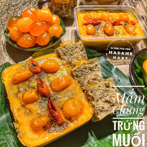 MẮM CHƯNG TRỨNG MUỐI