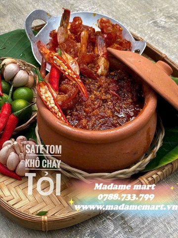 SATE TÔM KHÔ (Hủ 170G)