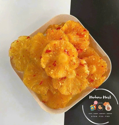 THƠM MẬT SẤY MUỐI ỚT (HỦ 300G)