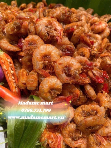 TÔM RIM MẮM TỎI (Hũ 250G)