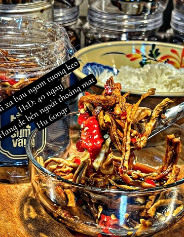 CẢI XÁ BẤU NGÂM TƯƠNG KẸO