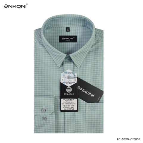 Áo sơ mi dài tay nhanh khô Enkoni C15008