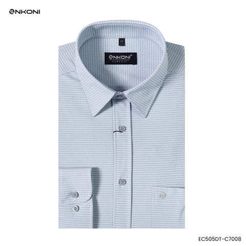 Áo sơ mi dài tay Enkoni vài nhanh khô Classic C7008