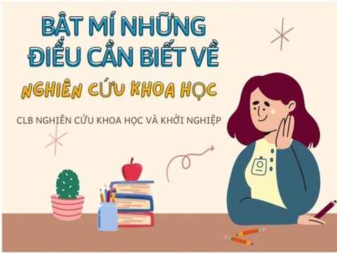 BẬT MÍ NHỮNG ĐIỀU CẦN BIẾT VỀ NGHIÊN CỨU KHOA HỌC