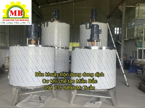 Bồn khuấy trộn nước giặt