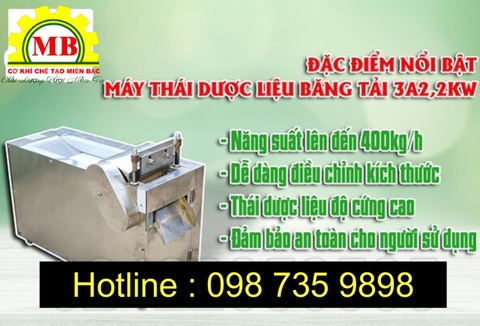 Máy thái thuốc - thảo dược
