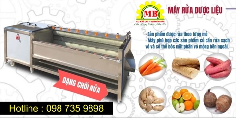 Máy rửa thảo dược