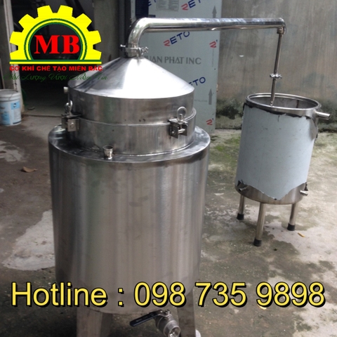 Nồi nấu chưng cất rượu 500 lít