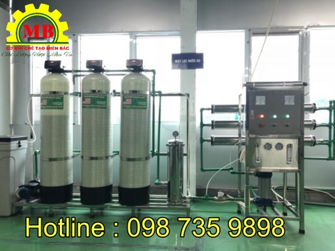 Dây chuyền lọc nước tinh khiết RO 300 lít/h