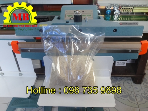 Máy hàn miệng túi dập chân