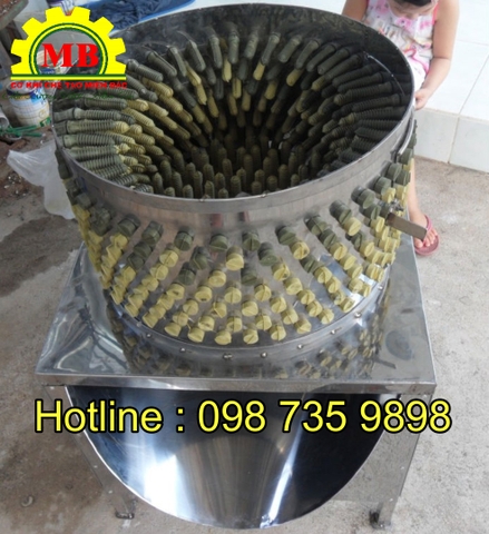 Máy nhổ lông gà vịt tự động