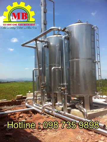 Dây chuyền xử lí nước giếng khoan