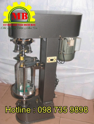 Máy xoáy nắp chai bán tự động