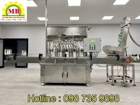 Máy chiết rót dung dịch tự động