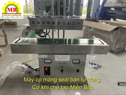 Máy dán màng seal nhôm bán tự động