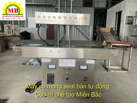 Máy dán màng seal nhôm bán tự động