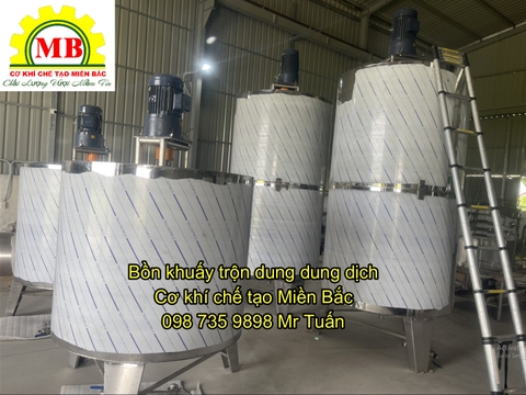 Máy khuấy nước giặt nước xả công nghiệp