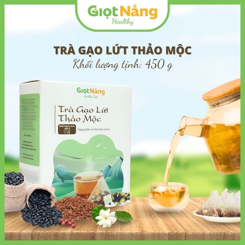 Trà Gạo Lứt Thảo Mộc