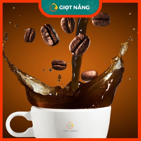 Cà phê nguyên chất Blend Robusta - Arabica rang xay dùng cho cà phê phin, espresso thơm ngon nồng vị từ GIỌT NẮNG COFFEE