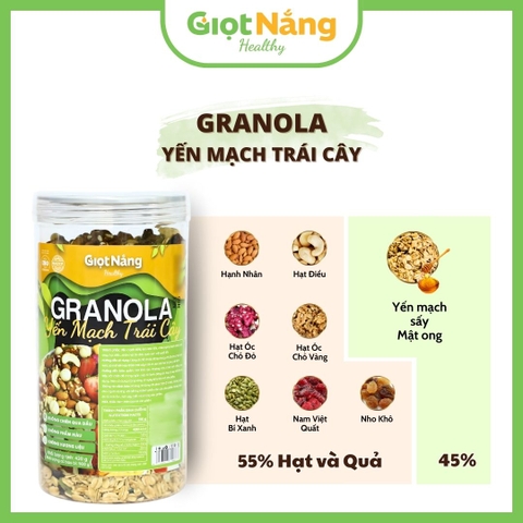 Granola Yến Mạch Trái Cây