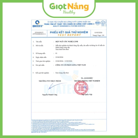 Bột Ngũ Cốc Nghệ Lành