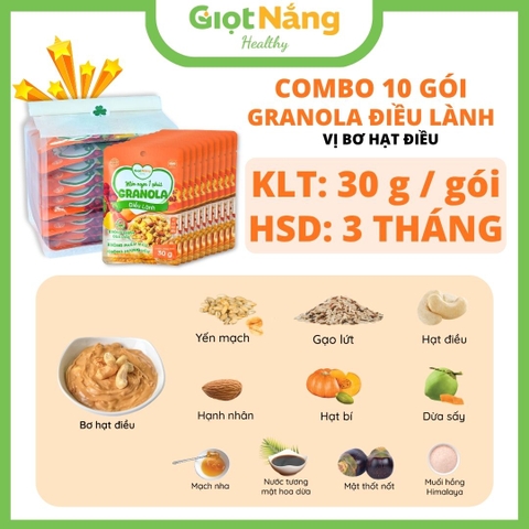Combo Granola Điều Lành