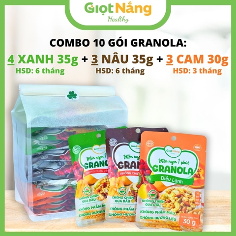 Combo Granola Điều Lành