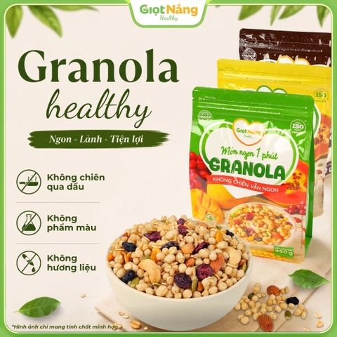 Granola Rạng Rỡ Tươi Tắn