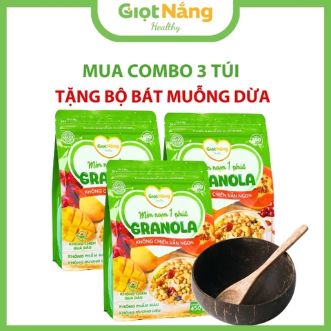 Granola Không Chiên Vẫn Ngon