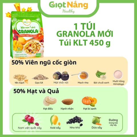 Granola Không Chiên Vẫn Ngon