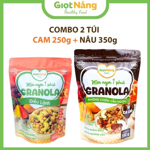 Granola Điều Lành Túi Cam 250g