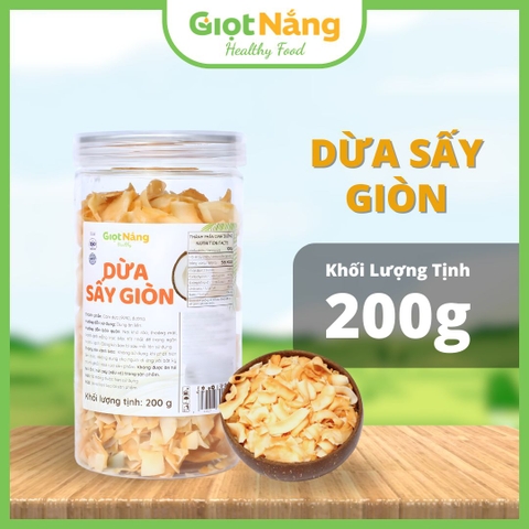 Dừa Sấy Giòn