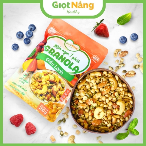 Granola Điều Lành Túi Cam 250g