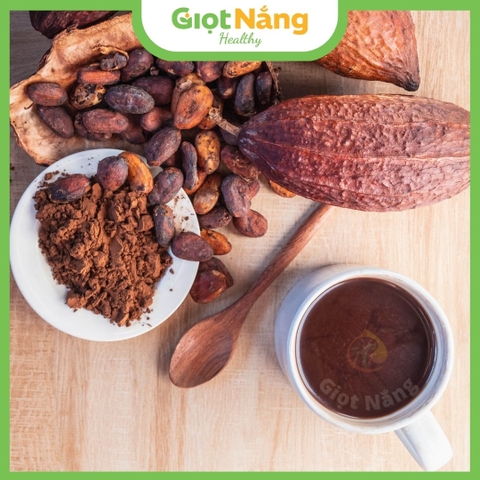 Bột Cacao Nguyên Chất Làm Socola Sạch Nguyên Liệu Làm Bánh Sạch Lành Từ Nông Sản Giọt Nắng