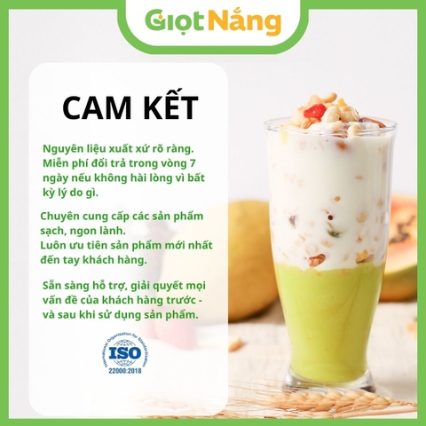 Granola Giọt Nắng Mới Với Viên Yến Mạch Gạo Lứt Trái Cây Từ Nông Sản Giọt Nắng