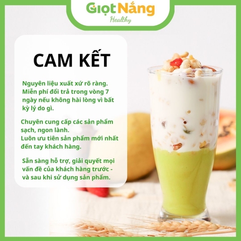 Granola Giọt Nắng Mới Với Viên Ngũ Cốc Giòn Yến Mạch Trái Cây Từ Nông Sản Giọt Nắng