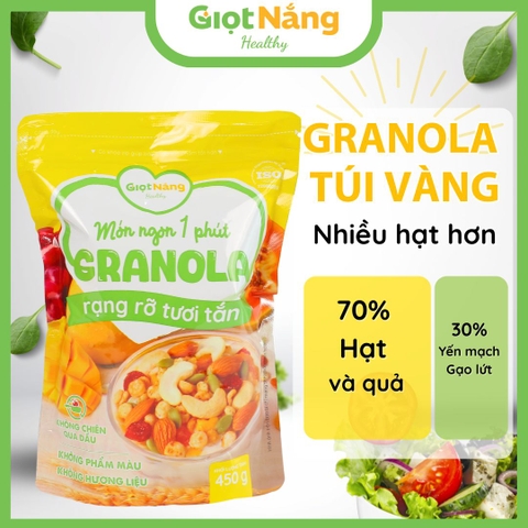 Granola Mới Túi Vàng Nhiều Hạt