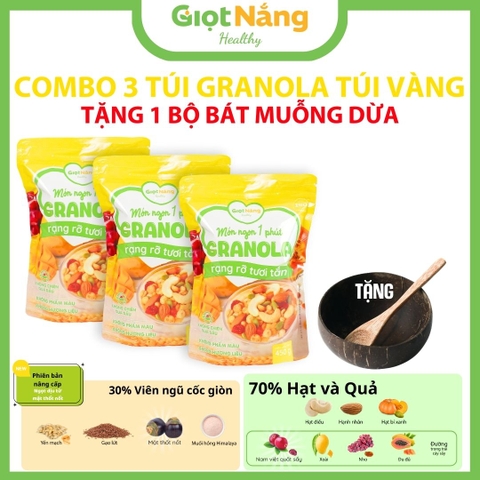 Granola Mới Túi Vàng Nhiều Hạt