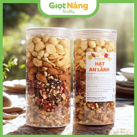 Hạt Mix Dinh Dưỡng Tổng Hợp 5 Loại Siêu Hạt Cho Bà Bầu Và Cho Bé Thông Minh Khỏe Mạnh từ Nông Sản Giọt Nắng