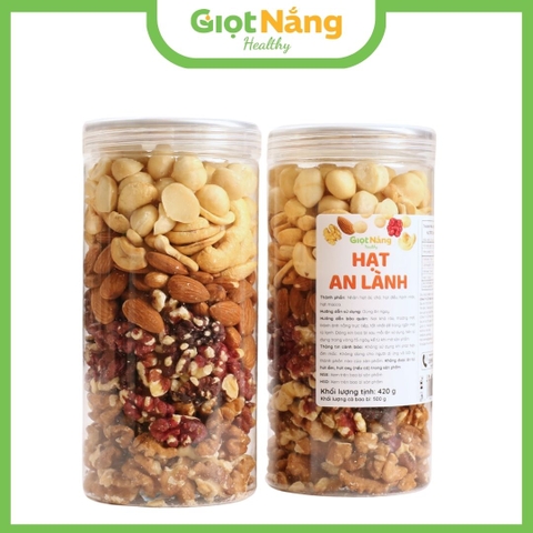 Hạt Mix Dinh Dưỡng Tổng Hợp 5 Loại Siêu Hạt Cho Bà Bầu Và Cho Bé Thông Minh Khỏe Mạnh từ Nông Sản Giọt Nắng