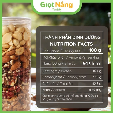 Hạt Mix Dinh Dưỡng Tổng Hợp 5 Loại Siêu Hạt Cho Bà Bầu Và Cho Bé Thông Minh Khỏe Mạnh từ Nông Sản Giọt Nắng