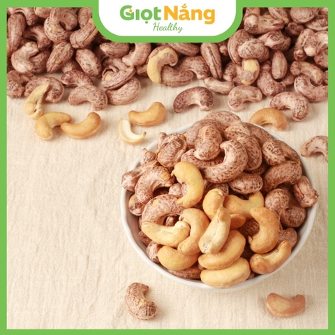 Hạt Điều Rang Muối Nguyên Lụa Bình Phước Thơm Ngon Giòn Bùi từ Nông Sản Giọt Nắng
