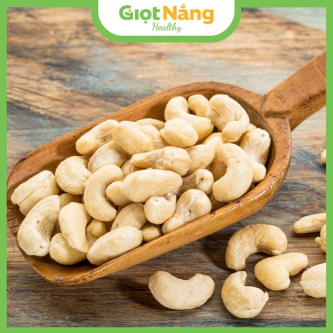 Hạt Điều Sấy Chín Sạch Vỏ Loại 1 Chất Lượng Thơm Ngon Giòn Bùi Bổ Dưỡng từ Nông Sản Giọt Nắng